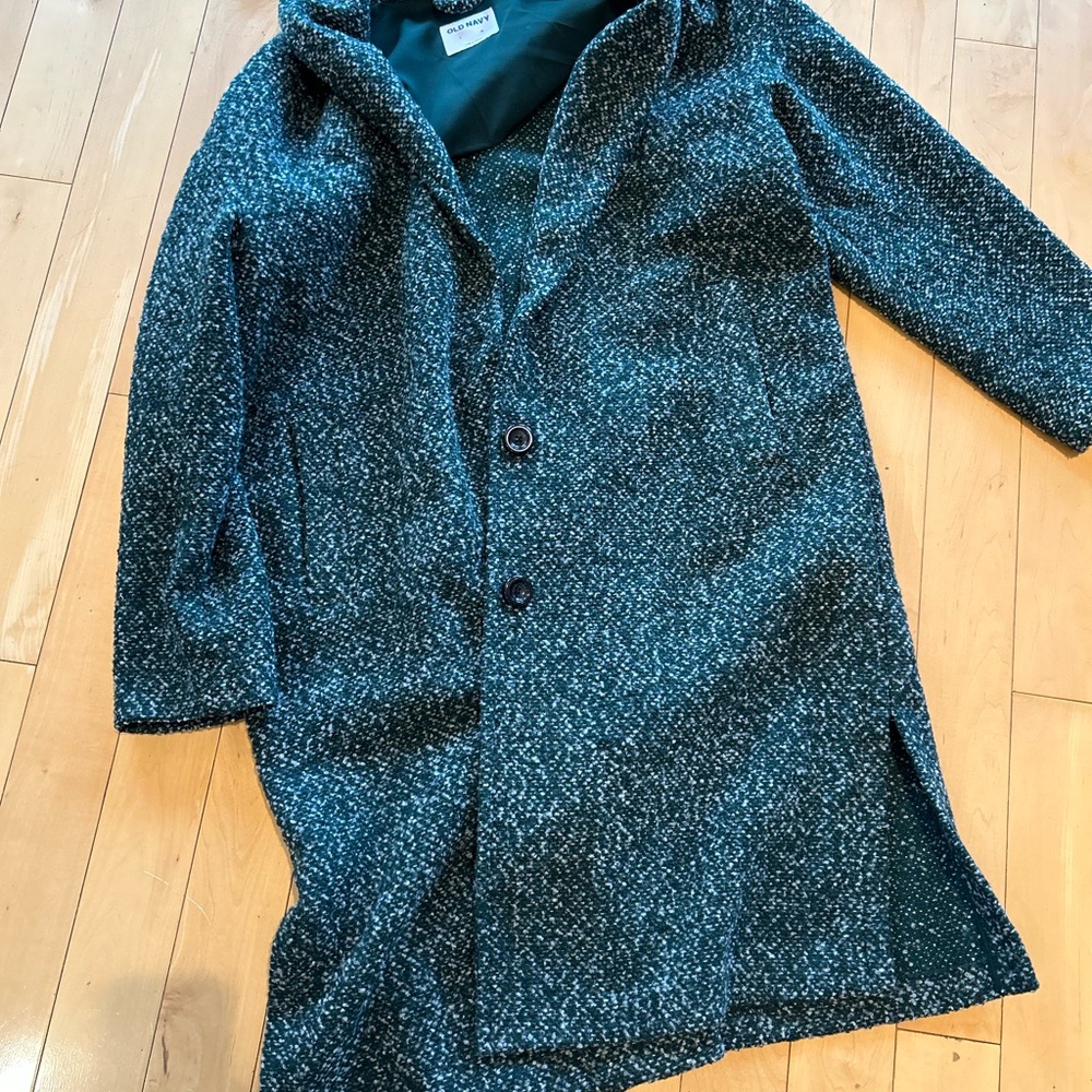 Women’s Green Tweed Trench
